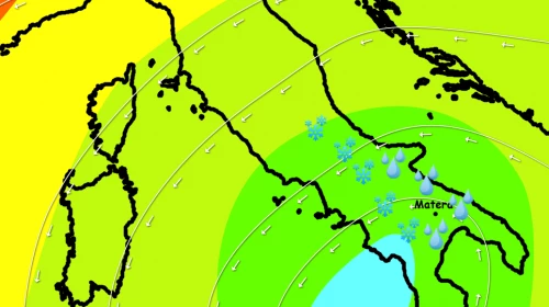 5 Marzo 2015, neve sulle Adriatiche del Centro. Al Sud solo fresco e pioggia